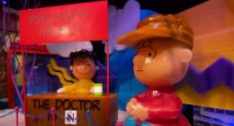 🧊A Charlie Brown Christmas comes to life in 2M pounds of ICE! at this Florida resort