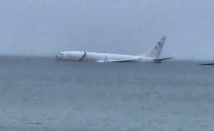 All 9 aboard US Navy plane that overshot runway escape injury, Hawaii official says