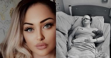 Kelly Louise Smith-May, 39, from Chipping Sodbury in Gloucestershire, is seeking £10,000 to travel to an assisted dying facility 'to end her suffering'