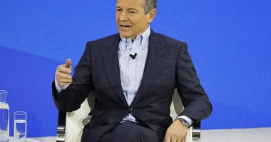 Bob Iger, 72, addressed the audience at The New York Times Dealbook Summit on Wednesday