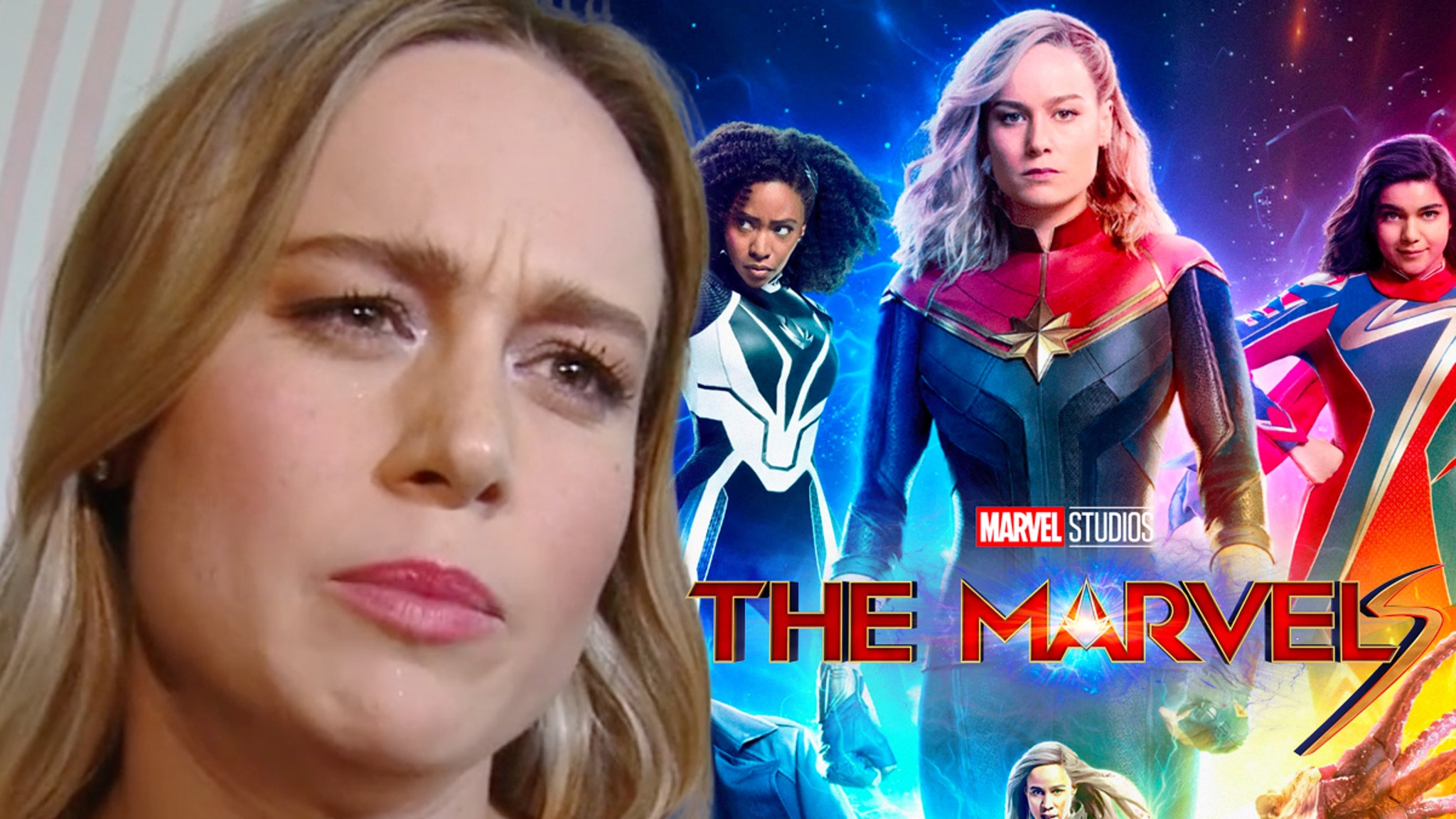Brie Larson&amp;#39;s Late Press Push Not Enough to Save &amp;#39;The Marvels&amp;#39; Box ...