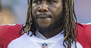 Jesse Luketa was 30 minutes away when he blew a tire and pulled into a gas station on Sunday