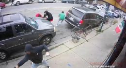 Chicago shooting: Avondale shootout caught on camera in 3600 block of West Belmont Avenue; bystander injured