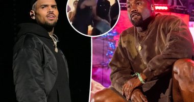 Chris Brown denies antisemitism claims after dancing to Kanye West song