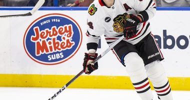 The Chicago Blackhawks are waiving and terminating the contract of Corey Perry