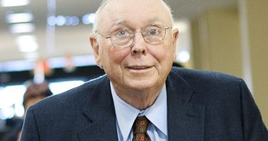 Investment legend: Charlie Munger (pictured) died, aged 99, on Tuesday, leading to an outpouring of tributes from businessmen, financiers and politicians