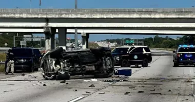 In a collision on I-75 close to Brandon on