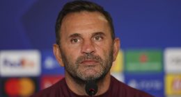 Galatasaray boss Okan Buruk sets his sights on ANOTHER win over Man United in Turkey after guiding Istanbul Basaksehir to shock win in 2020 - and promises to 'draw the fans in'