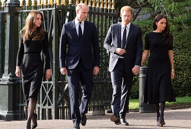 The royal author, whose new book Endgame comes out at midnight tonight, said the two couples had not spoken since the Sussexes' controversial comments about the royal family's treatment of Meghan