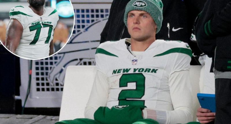 Jets' Zach Wilson, Mekhi Becton gave off bad kinesic signals from start
