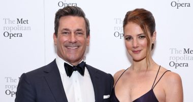 Jon Hamm Breaks Silence on ‘Perfect’ Anna Osceola Wedding