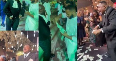 Kiddwaya and Cubana Chiefpriest make billions rain on their lawyer as he becomes SAN, Video trends