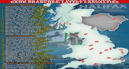 Lloyds axes another 45 bank branches, bringing total number shut this year to 623 in new blow to Britain's beleaguered high street... so are any near YOU?