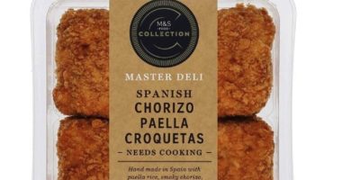 M&S accused of cultural appropriation by Spanish shoppers for selling Chorizo Paella Croquetas (and even the British ambassador is getting involved)