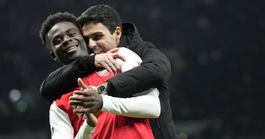 Mikel Arteta tips 'ruthless' Bukayo Saka to fire Arsenal through to the Champions League knockouts... but the Gunners boss is guarding against complacency ahead of Lens clash