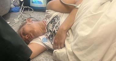 Single mother Michelle Sword nearly died in front of her children after injecting herself with a 'counterfeit skinny jab' she purchased off the internet.