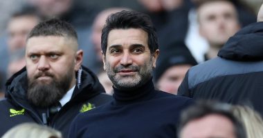 Newcastle co-owner Mehrdad Ghodoussi backtracks on claims that Magpies fans 'need to be louder' claiming his 'heart bleeds black and white' ahead of crunch Champions League match against PSG