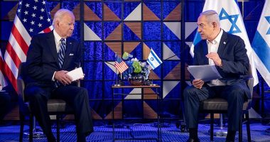 President Joe Biden has been facing a growing revolt from his own staffers over his backing for Israeli Prime Minister Benjamin Netanyahu
