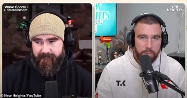 'New Heights' was named the No. 1 sports podcast in the world by Spotify on Wednesday