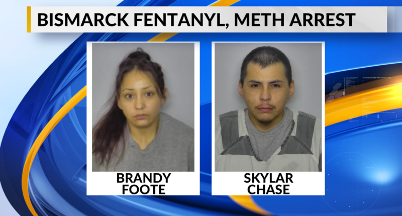 Two people arrested for possession of meth, fentanyl in Bismarck (KXNET)