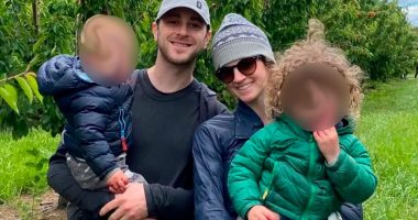 Danielle Friedland and family