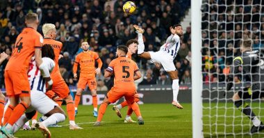 West Brom 2-0 Ipswich: Carlos Corberan's side claim statement victory as goals from Darnell Furlong and Grady Diangana see Albion move to fifth in the table