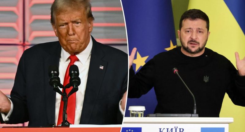 Zelensky invites Trump to Ukraine and says he needs US support for one more year