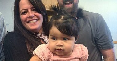 A Florida baby that was abandoned in the woods an hour after it was born was adopted by an unidentified  couple yesterday