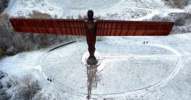 It's colder than Kyiv! Britain shivers with temperatures set to plunge as low as -8C overnight amid 'severe weather emergency'- that's 5C below the Ukrainian capital