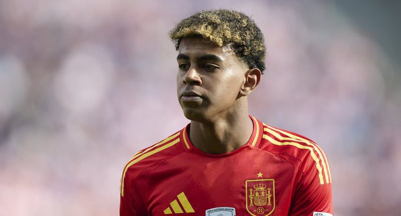 Young Euros player, Lamine Yamal, juggles schoolwork with matches