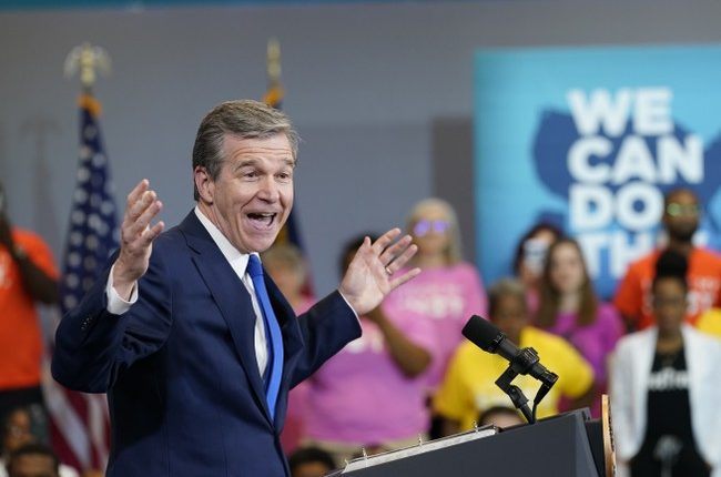 Watch: NC's Cowardly Roy Cooper Refuses to Answer Why He Supports Biological Men in Women's Sports