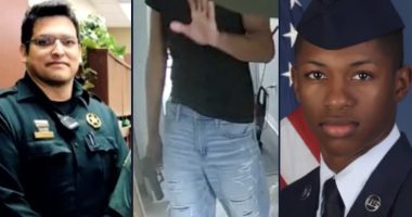 Slain U.S. airman's mother sues deputy for shooting death