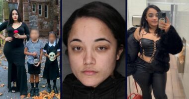 'Eating too many hot dogs': Mom locked 11-year-old son to fuel tank for nearly 17 hours 'with handcuffs' as punishment, leading to prison sentence