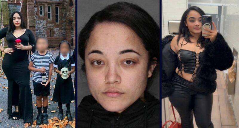 'Eating too many hot dogs': Mom locked 11-year-old son to fuel tank for nearly 17 hours 'with handcuffs' as punishment, leading to prison sentence