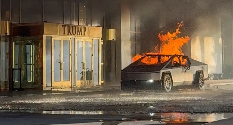 Questions grow about soldier’s Tesla Cybertruck attack at Trump Las Vegas hotel