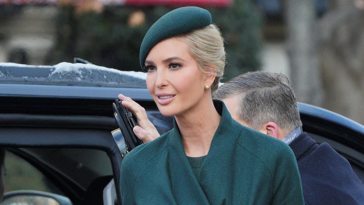 Ivanka Trump Stuns in All-Green Outfit Ahead of Inauguration
