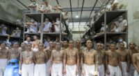 David Jones visits El Salvador's 40,000 capacity mega prison