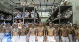 David Jones visits El Salvador's 40,000 capacity mega prison