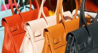 A row of bags lined up