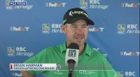 Harman tied for 8th heading into Round Three of RBC Heritage