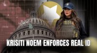 Kristi Noem Enforces Real ID Tyranny, Travel Mandate; Tramples On American Liberty