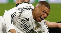 Kylian Mbappe goes off INJURED trying to tackle Declan Rice - just days after being sent off for horror challenge in LaLiga