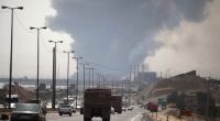 At least 14 people have been killed and 750 injured in a huge explosion at the port of Bandar Abbas in southwestern Iran