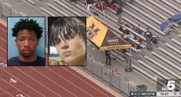 Alleged track meet killer allowed to graduate, group says