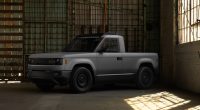 The $20,000 American-made electric pickup with no paint, no stereo, and no touchscreen