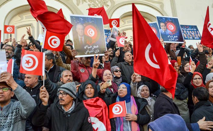 Tunisian opposition figures sentenced to up to 66 years in prison