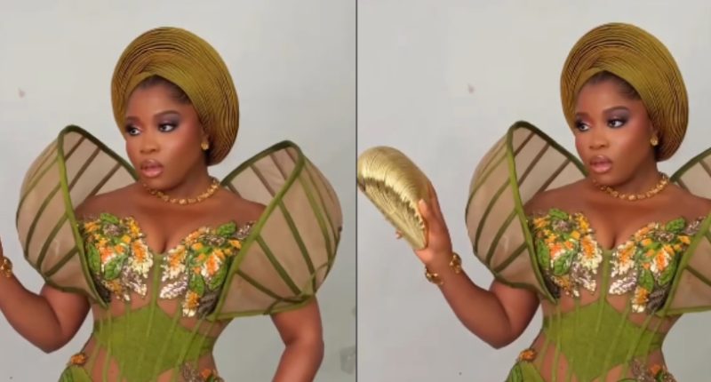 Veekee James Responds To Critic Who Slammed Her For Not Making Any Dress At Priscilla Wedding