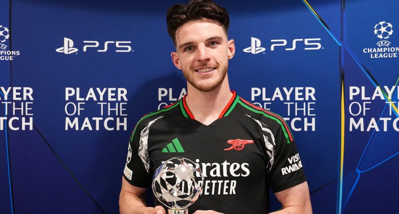 Ally McCoist leads the praise of 'monumental' Declan Rice after superb Real Madrid display - as Rio Ferdinand says he 'ran the show' over both legs