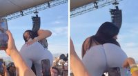 Cardi B Twerks in Crowd, Smacks Own Butt at REVOLVE Festival