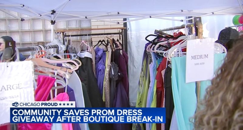 Chicago crime: Prom dress giveaway at McKinley Park The R.O.C.K. Exchange Resale Boutique after burglary puts event in jeopardy